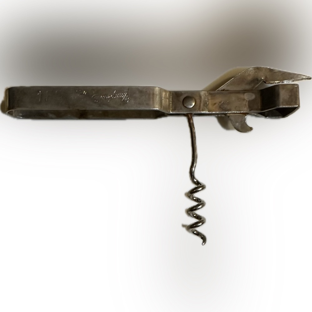 VTG VAUGHAN CAN OPENER CORKSCREW KITCHEN MULTI TOOL 5.75” COLLECTIBLE CAMP HIKE - Picture 4 of 7
